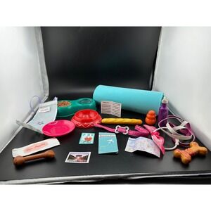 Lot of 20 American Girl Our Generation My Life 18" doll accessories pets gym